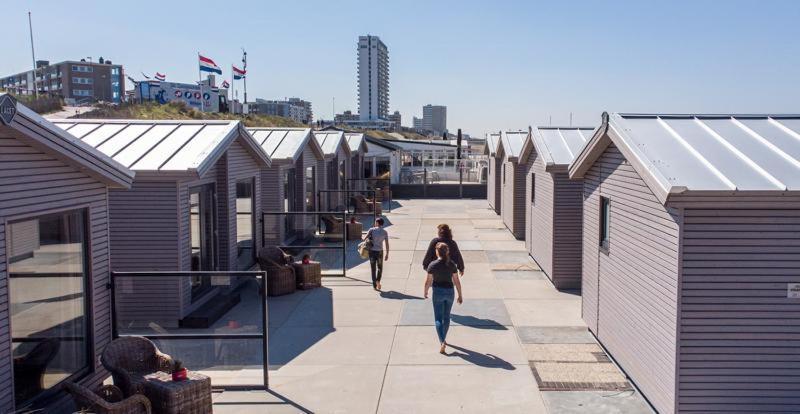 Strand 21 Hotelchalets Zandvoort Exteriér fotografie